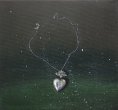 Coeur ouvert - Huile sur toile, 35 x 30 cm, 2017.